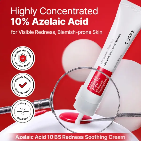 COSRX Azelaic Acid 10 B5 Redness Soothing Cream