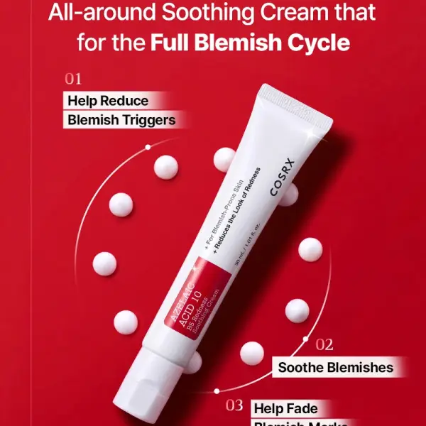 COSRX Azelaic Acid 10 B5 Redness Soothing Cream