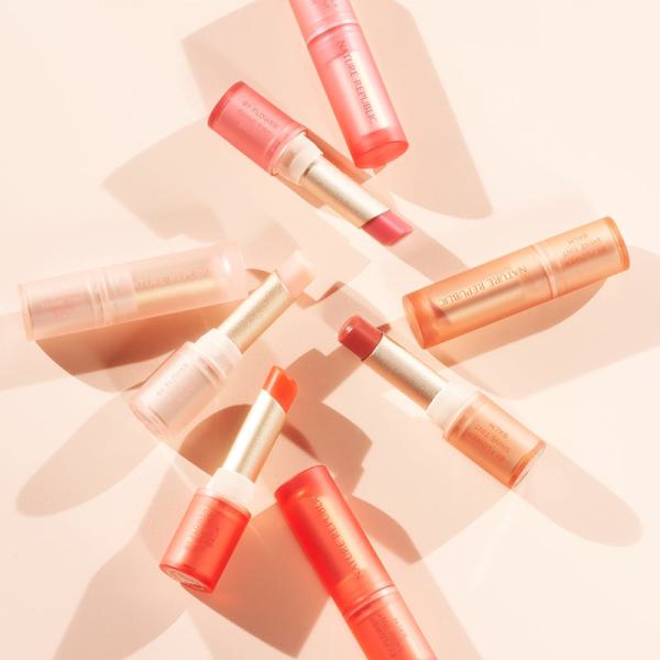 By Flower Shine Tint Balm 01 Pure Pink