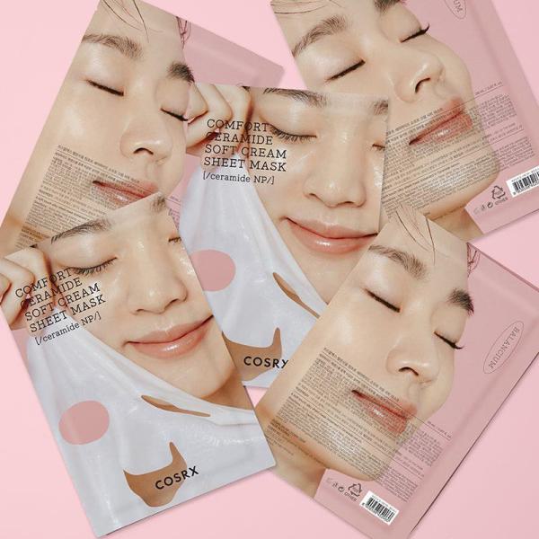 Balancium Comfort Ceramide Soft Cream Sheet Mask