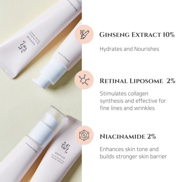 [BEAUTY OF JOSEON] [2X] Revive Eye Serum Ginseng + Retinal &amp; Get 1 Free Ginseng Essence Water