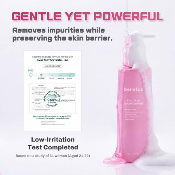 BENETUS-Deep Pure Serum Cleanser