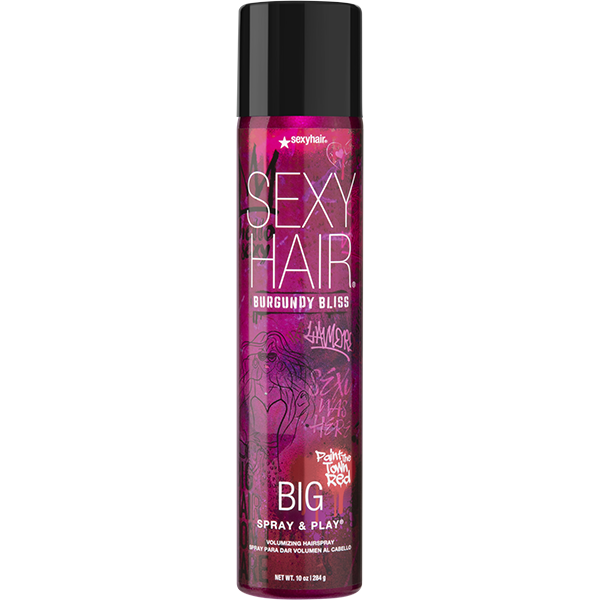 Spray &amp; Play Burgundy Bliss Volumizing Hairspray