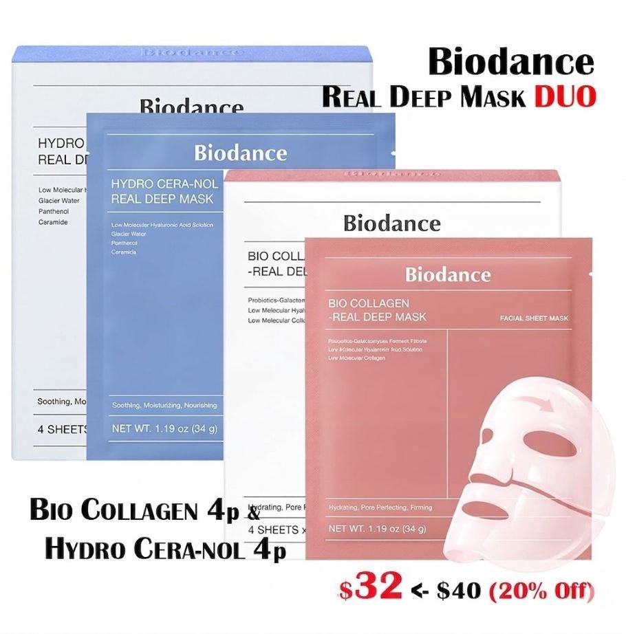 [BIODANCE] BIO-COLLAGEN REAL DEEP MASK 4P (1.19oz x 4p)