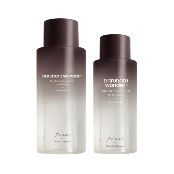 Black Rice Hyaluronic Toner For Sensitive Skin Duo