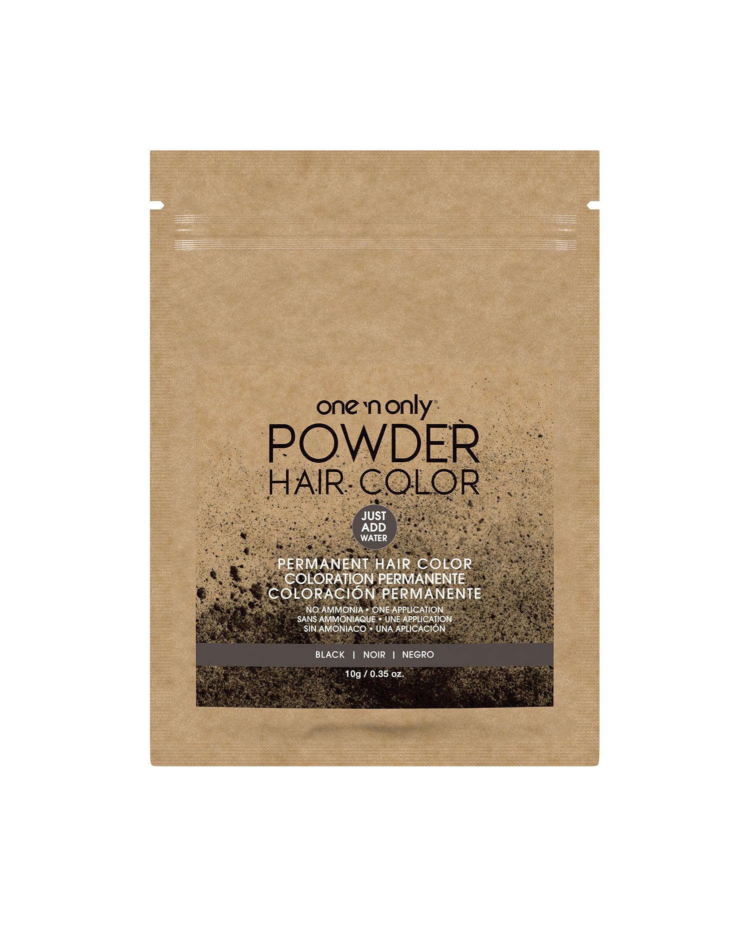 Permanent Powder Color Only Packet - Black