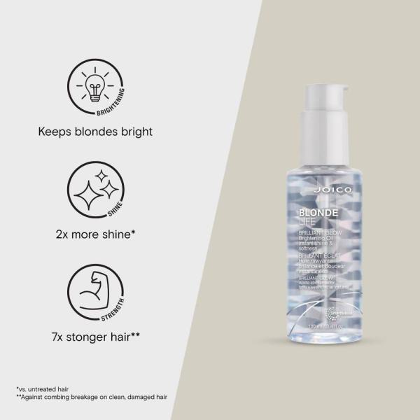Blonde Life Brilliant Glow Brightening Oil / 3.4 oz. by Joico