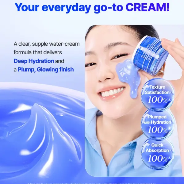 COSRX The Blue Peptide Bakuchiol Plump Bounce Cream