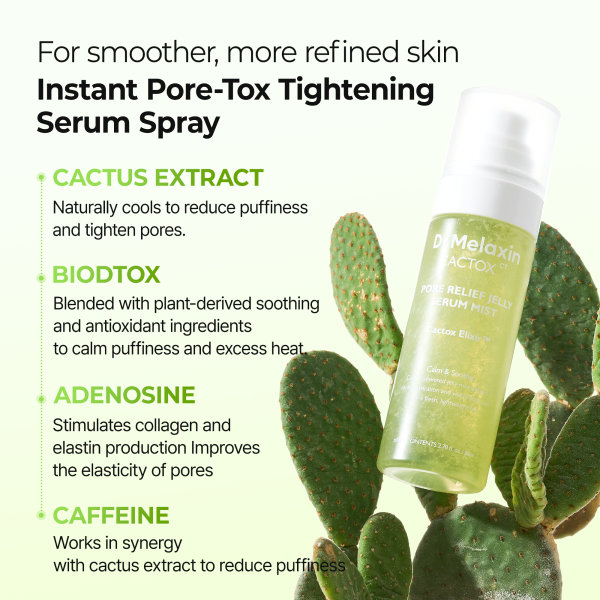 Cactox Deep Cleansing &amp; Pore Care 4-Step Set