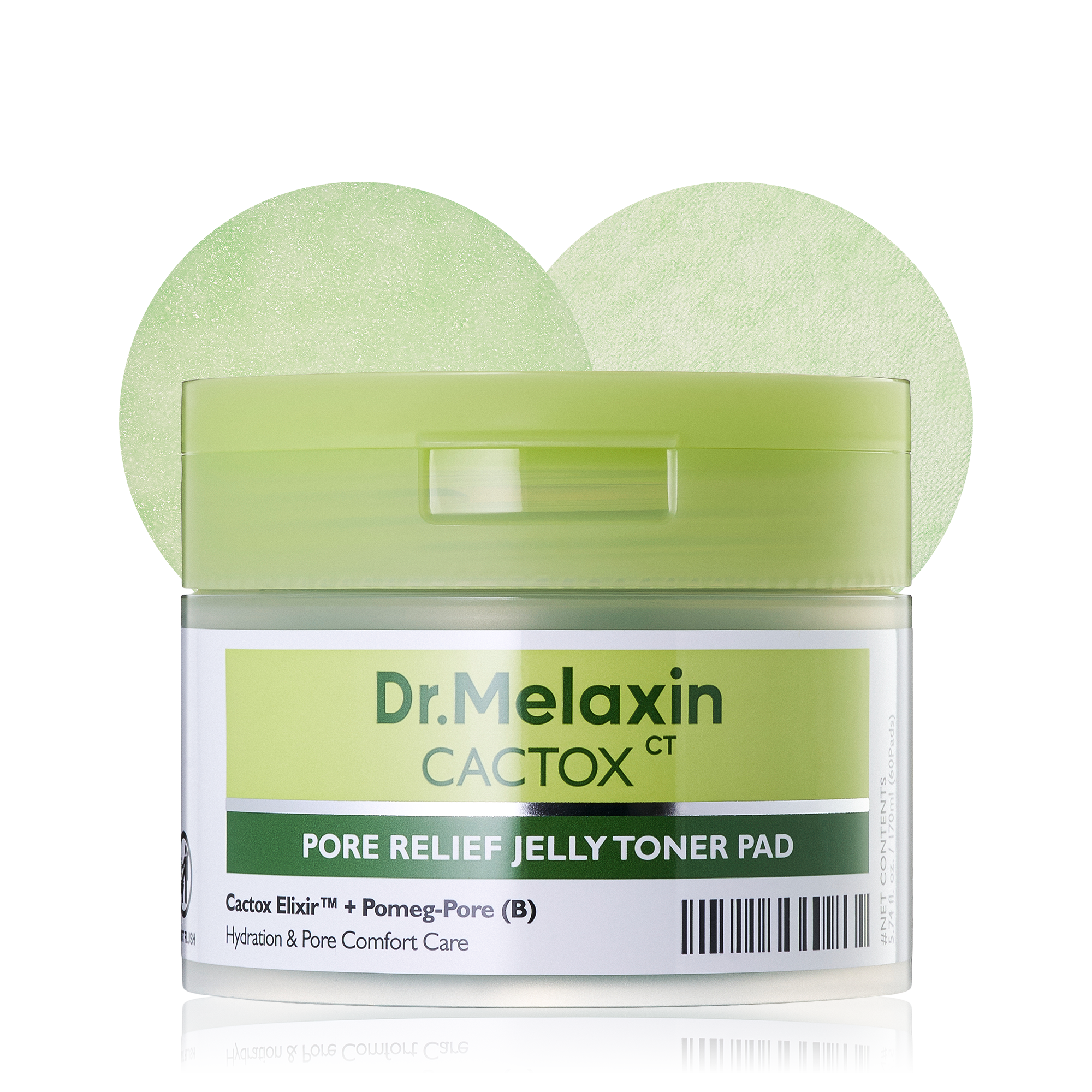 Cactox Pore Relief Jelly Toner Pad