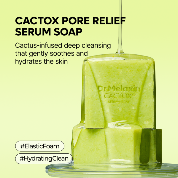 Kojic Acid &amp; Cactox Serum Soap Cleansing Duo
