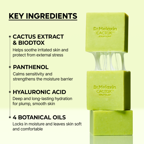 Kojic Acid &amp; Cactox Serum Soap Cleansing Duo
