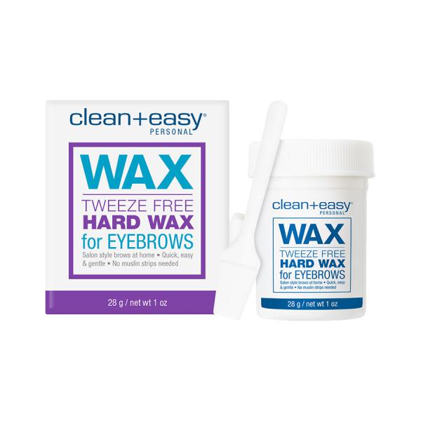 Tweeze-Free Hard Wax for Eyebrows 1 oz