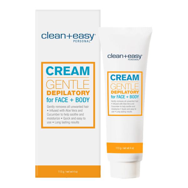 Cream Gentle Depilatory For Face + Body