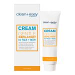 Cream Gentle Depilatory For Face + Body
