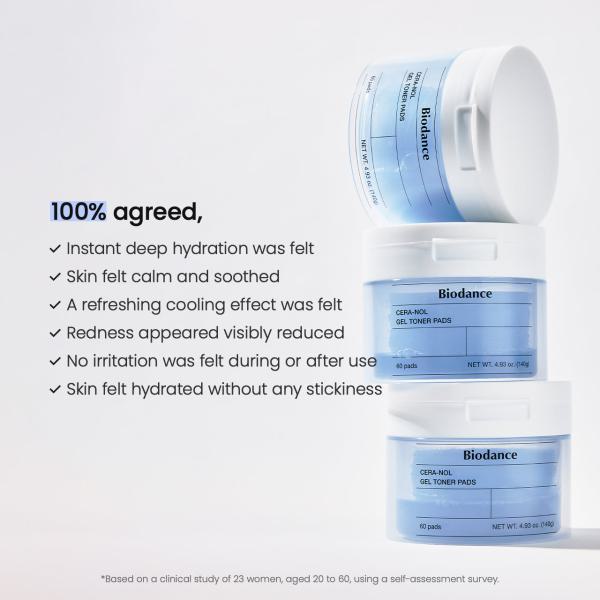 Cera-nol Gel Toner Pads
