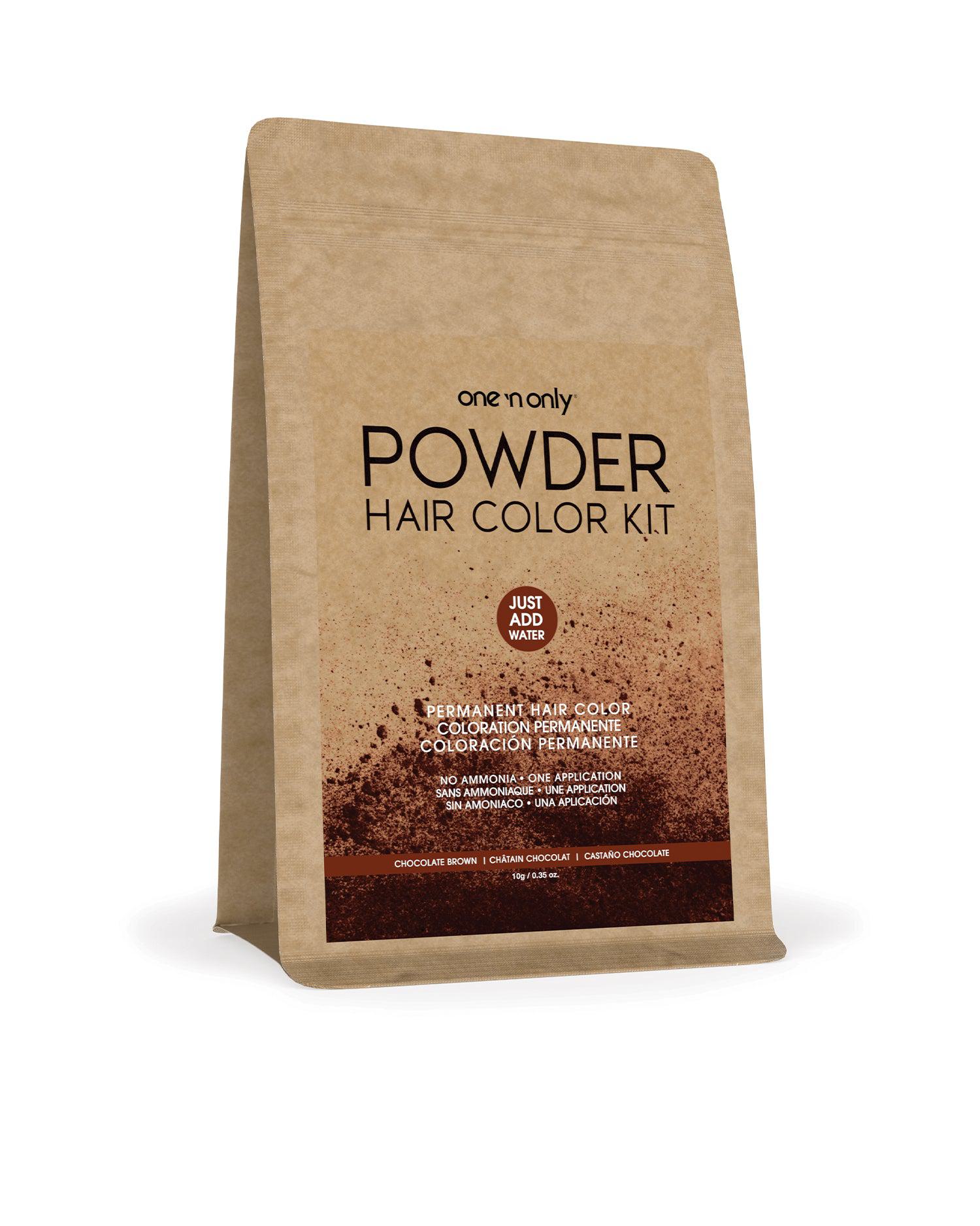 Permanent Powder Color Kit - Chocolate Brown