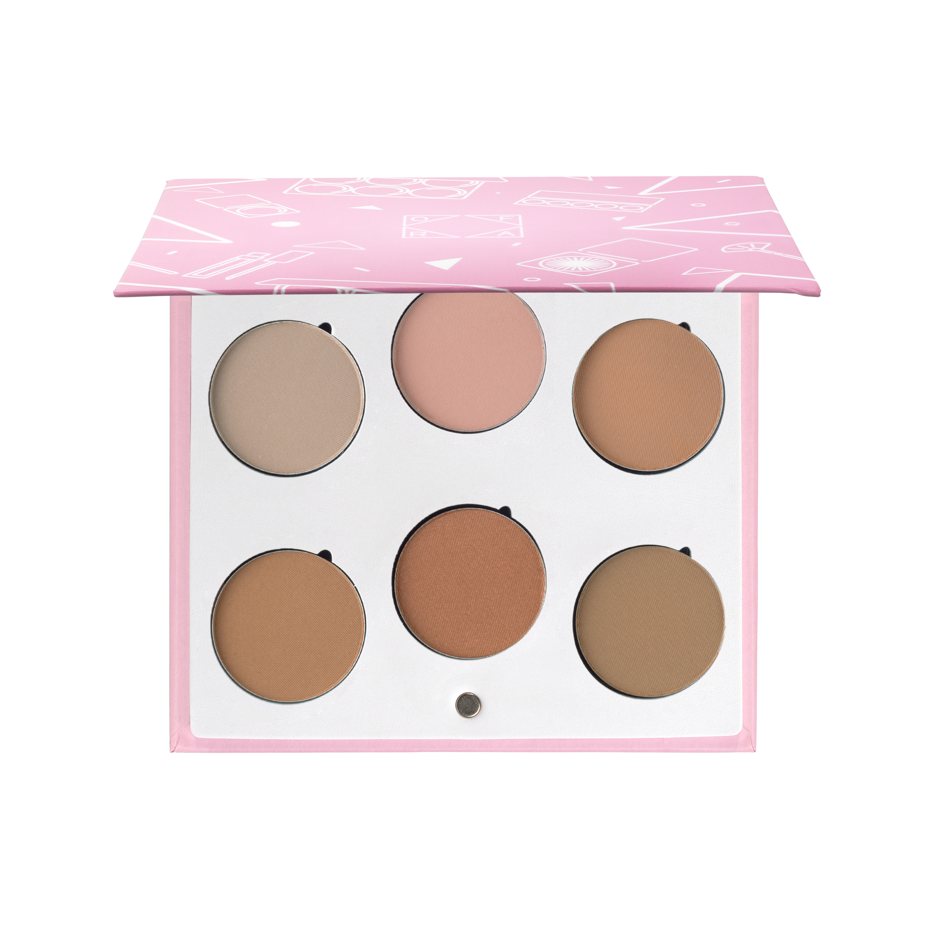 Mini Mix Face Palette - Cinnamon Hues