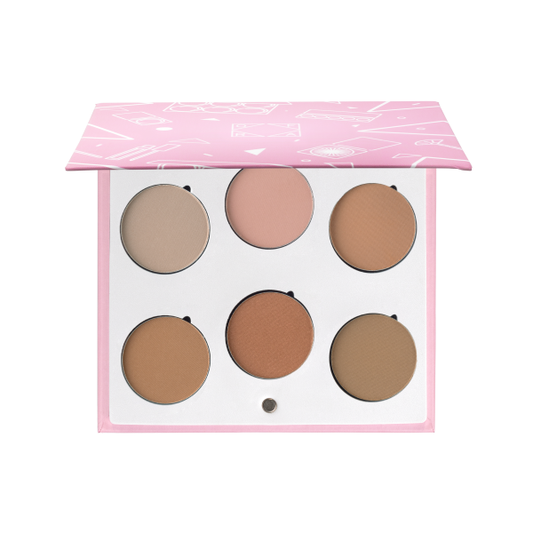 Mini Mix Face Palette - Cinnamon Hues