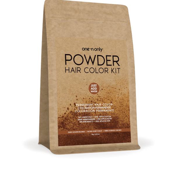 Permanent Powder Color Kit - Dark Golden Blonde
