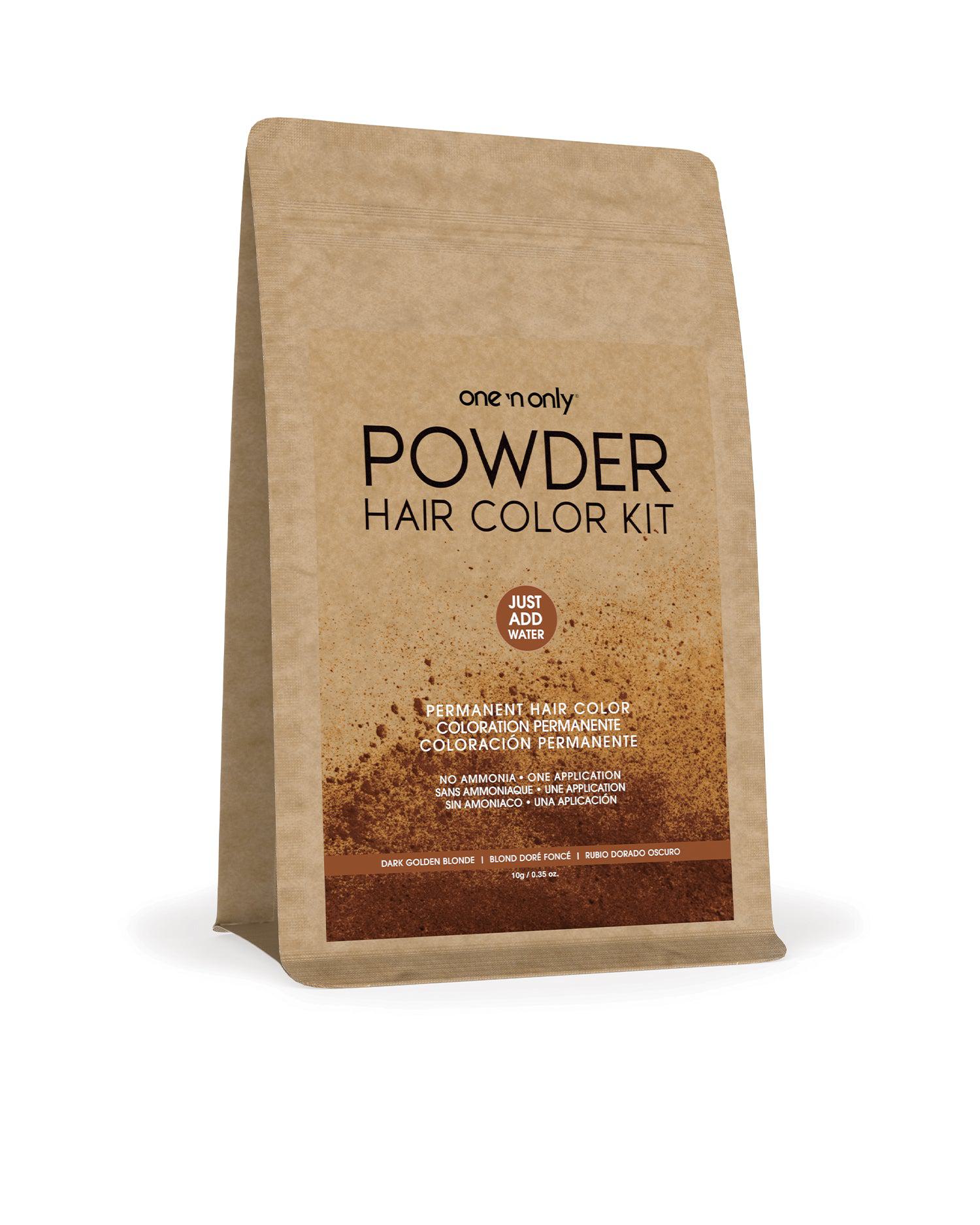 Permanent Powder Color Kit - Dark Golden Blonde