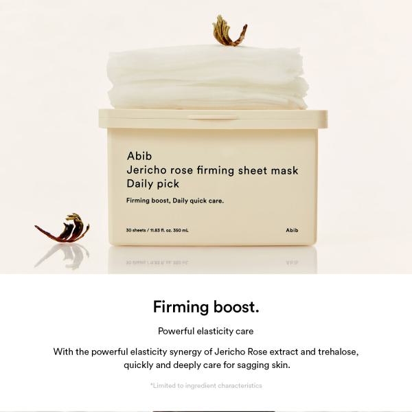 Jericho Rose Firming Sheet Mask Daily Pick