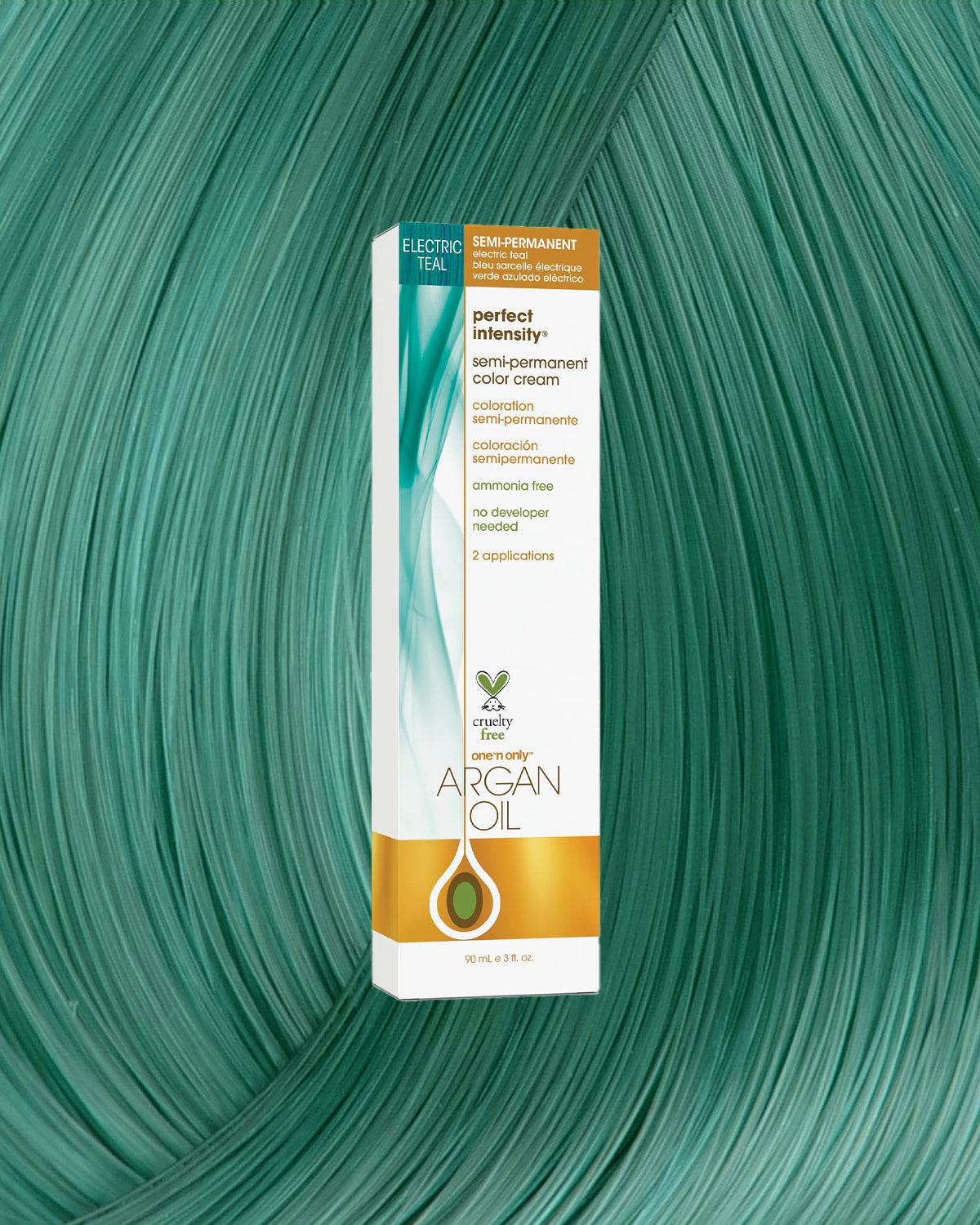 Perfect Intensity Semi-Permanent Color Cream Electric Teal