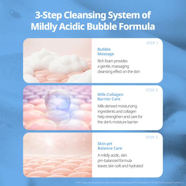 Barrier Cream Bubble Cleanser