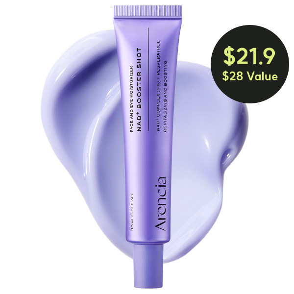 NAD+ Time-Rewind Booster Shot, Firming &amp; Revitalizing Serum with 5% NAD+ Complex, Peptides &amp; Resveratrol, 1.01 fl. oz.