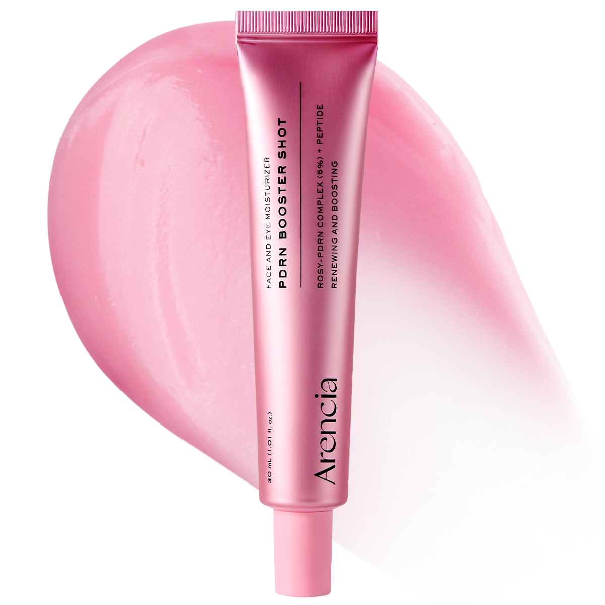 PDRN Booster Shot, Rosy-PDRN &amp; Peptides for Glowy, Healthy Skin - Recommended for Sensitive, Red Skin 1.01 fl oz