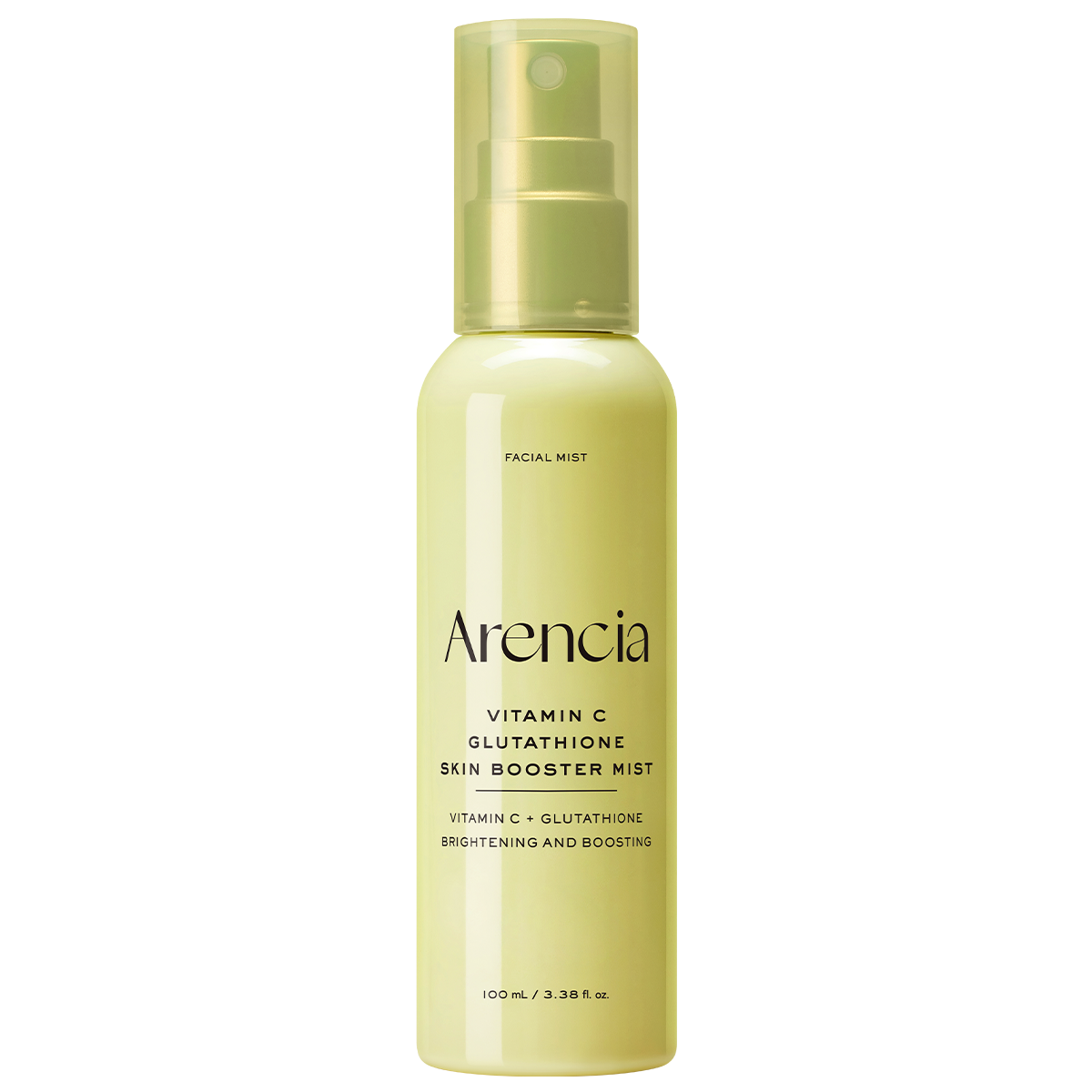Vitamin C Glutathione Skin Booster Mist, Instant Hydration &amp; Radiant Glow Facial Spray, Makeup-Friendly, Ceramide &amp; Antioxidant Care, 3.38 fl oz