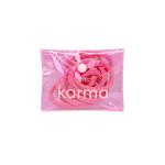 Fabric Hair Tie with PVC Pouch