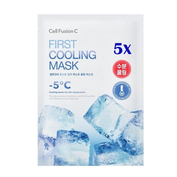 [Cell Fusion C] Summer Pack - Laser Sunscreen SPF 50+ &amp; First Cooling Mask 5p