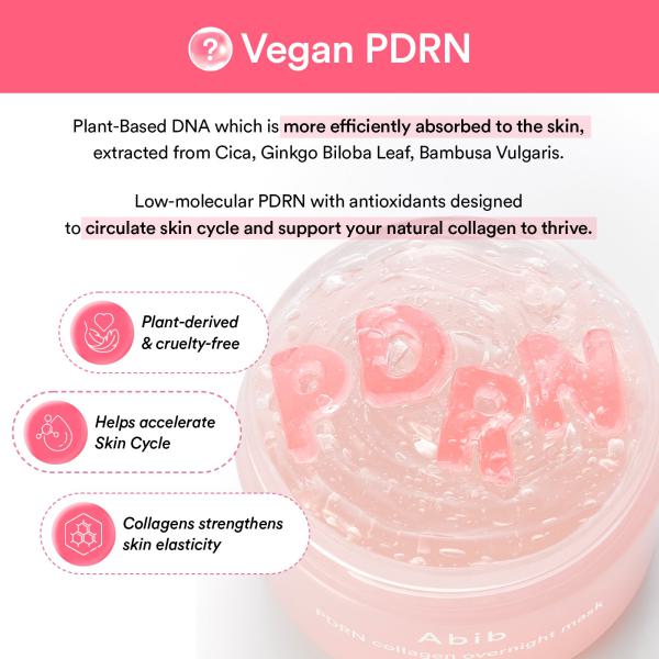 PDRN collagen overnight mask Firming jelly