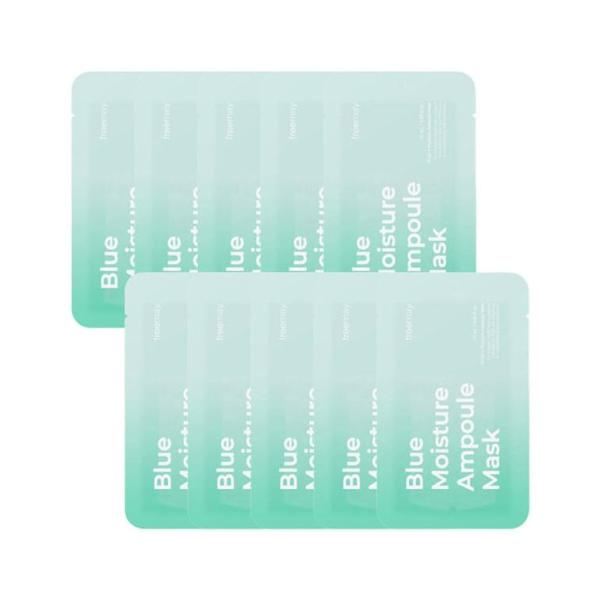 FREEMAY-Blue Moisture Ampoule Mask Sheets (10sheets)