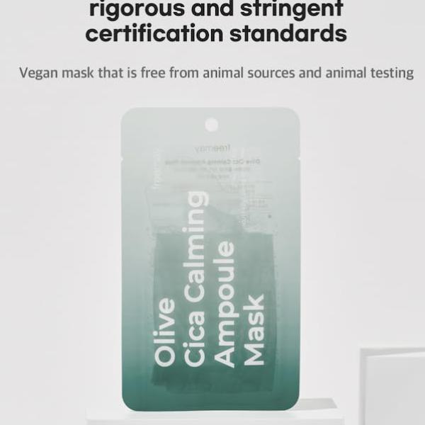FREEMAY-Olive Cica Calming Ampoule Mask Sheets