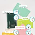 FREEMAY-Olive Cica Calming Ampoule Mask Sheets