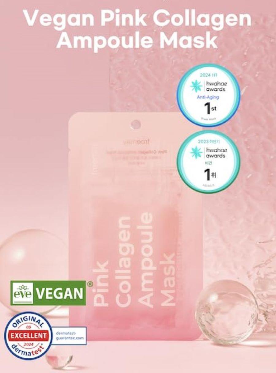 FREEMAY-Pink Collagen Mask sheet