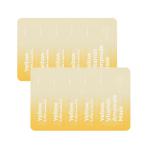 FREEMAY-Yellow Vitamin Ampoule Mask sheets (10sheets)