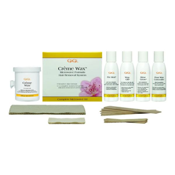 Crème Microwave Wax Kit