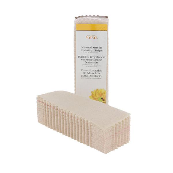 Natural Muslin Strips, Small