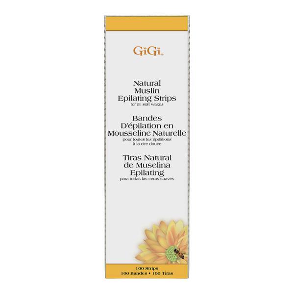 Natural Muslin Strips, Large