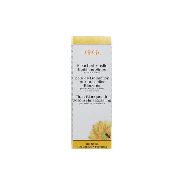 Bleached Muslin Epilating Strips, Small