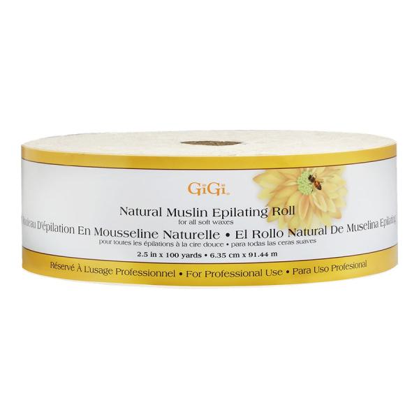 Natural Muslin Roll, 2.5" Wide