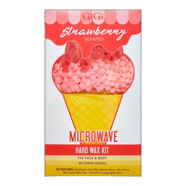 Strawberry Microwave Wax Kit