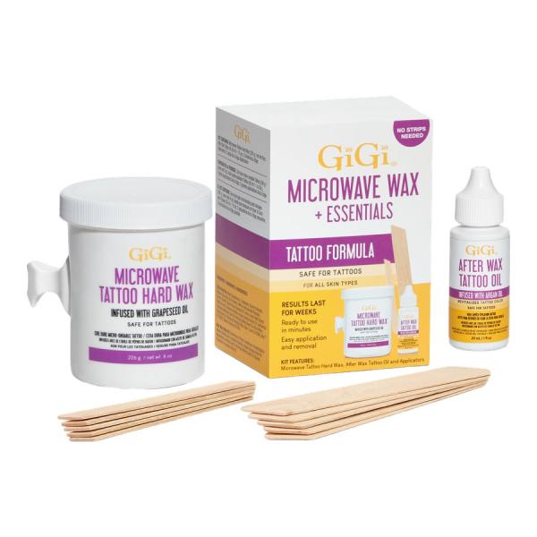 Microwave Wax & Essentials Kit, Tattoo Formula