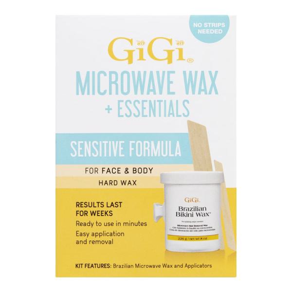 Brazilian Bikini Microwave Kit, Sensitive Formula