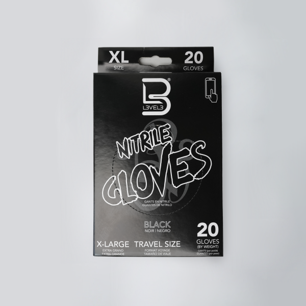 Professional Nitrile Gloves – Travel Size (20 Count)