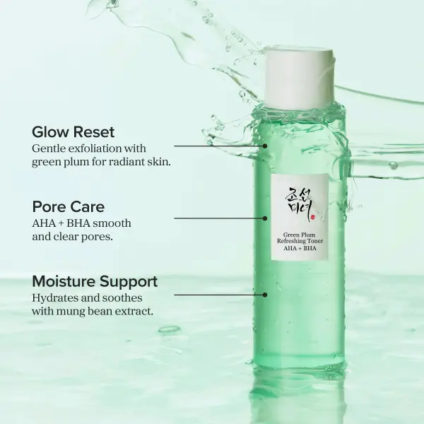Green Plum Refreshing Toner : AHA + BHA