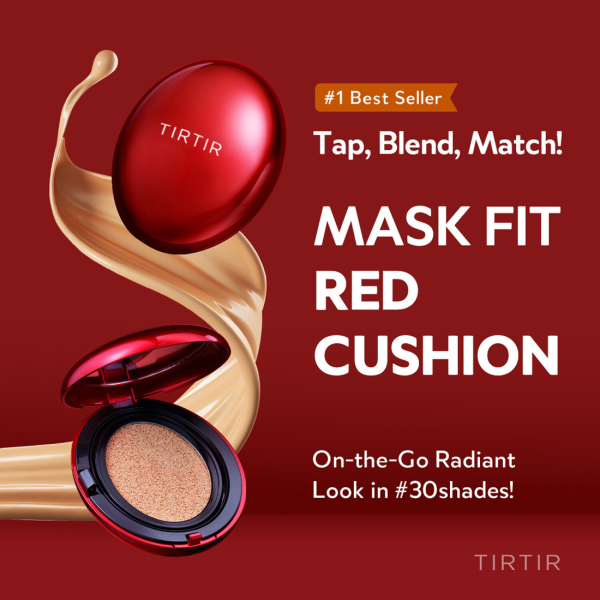 TIRTIR MASK FIT RED CUSHION 17C PORCELAIN